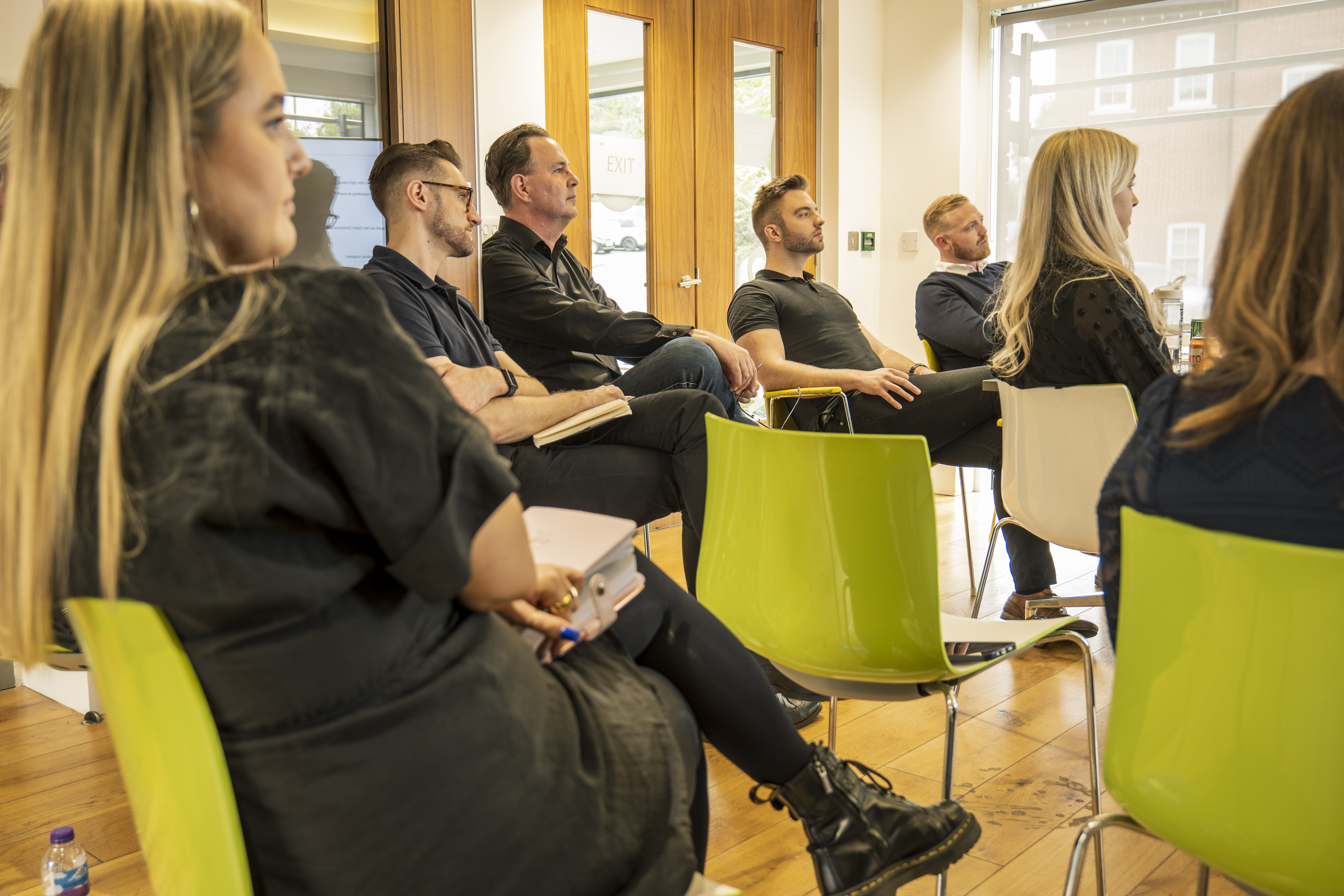 B2B marketing experts discussing quality lead generation strategies